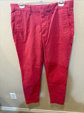 Polo by Ralph Lauren Red Slim Chino Pants